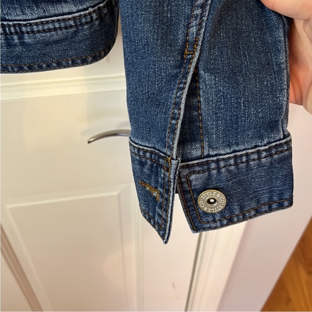 Style & Co. Denim Jacket - Picture 2 of 5